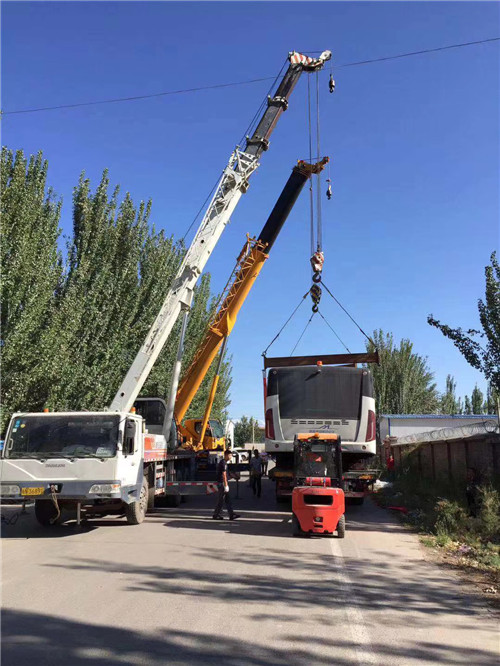 兴隆县港口集装箱搬运案例